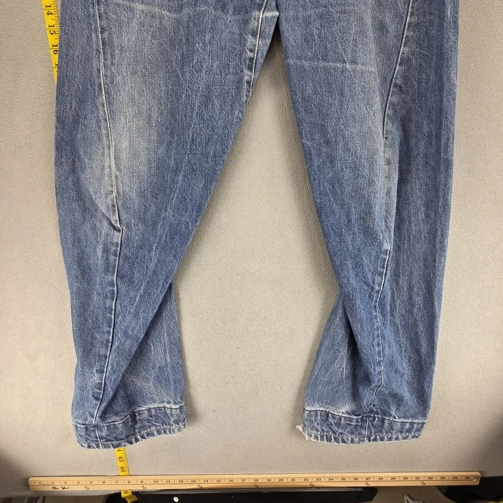 VTG Levis Engineered Jeans Mens Blue Buckle Back Twisted One Pocket Fits 32x32